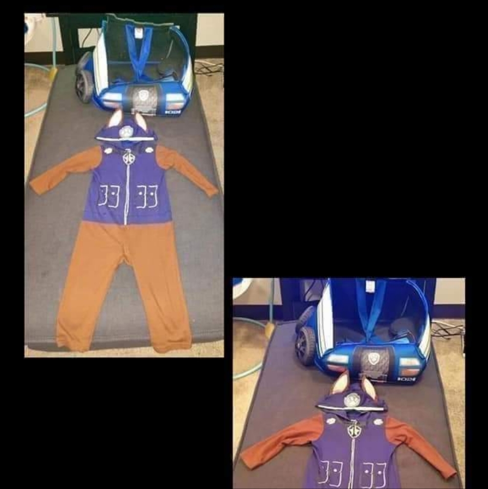 Paw patrol chase Halloween costume
